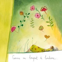 Carte Anne-Sophie Rutsaert - Comme un bouquet de tendresse… - 14x14 cm